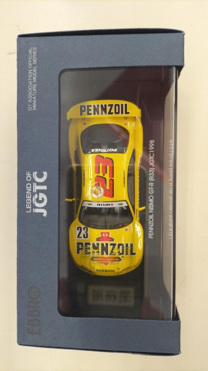 EBBRO 1/43 PENNZOIL NISMO GT-R (R33) JGTC1998 | eBay