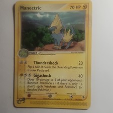 The Pokémon Company Manectric 39/109 EX Ruby & Sapphire Regular Uncommon 70 HP on eBay