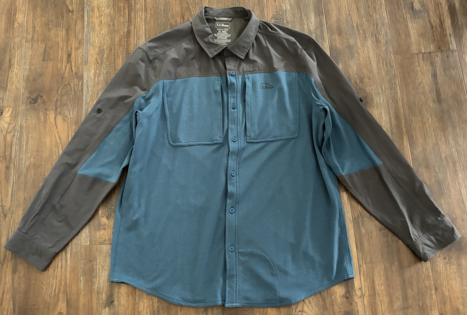 L.L. Bean Button Front Vented Jacket Lightweight … - image 1