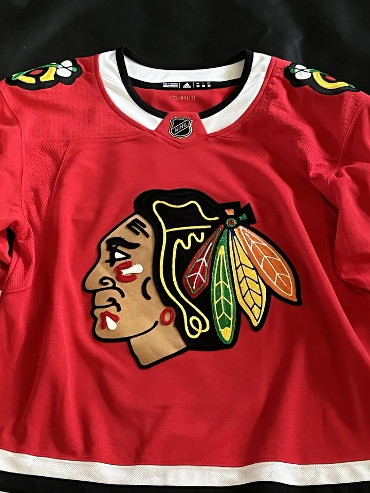 Camiseta deportiva 100 % auténtica Duncan Keith Adidas Chicago Blackhawks talla 50 para hombre Foto 2 de 4