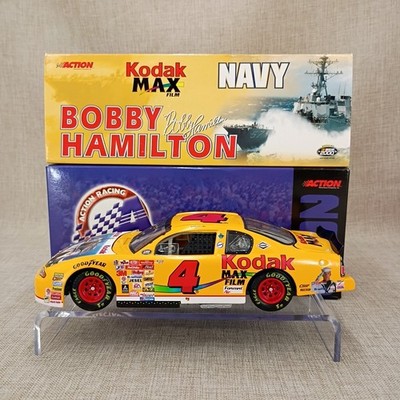 1:24 Action Diecast #4 Kodak Max Navy Bobby Hamilton 2000 Monte Carlo Ltd Ed.