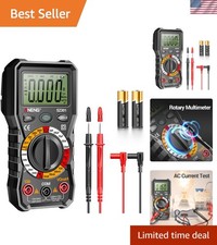 High Precision Acdc Multimeter With Protective Case Perfect For Automotive Use
