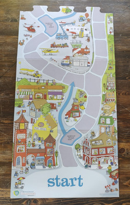 Richard Scarry's Busytown Eye Found It game board First Start section only
