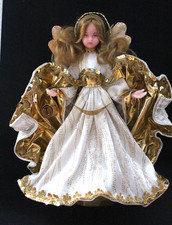 Rauschgoldengel -  antiquarisch - Höhe 34 cm - Handarbeit -