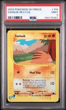 2003 POKEMON SKYRIDGE #108 SWINUB-REVERSE FOIL PSA 9 on eBay