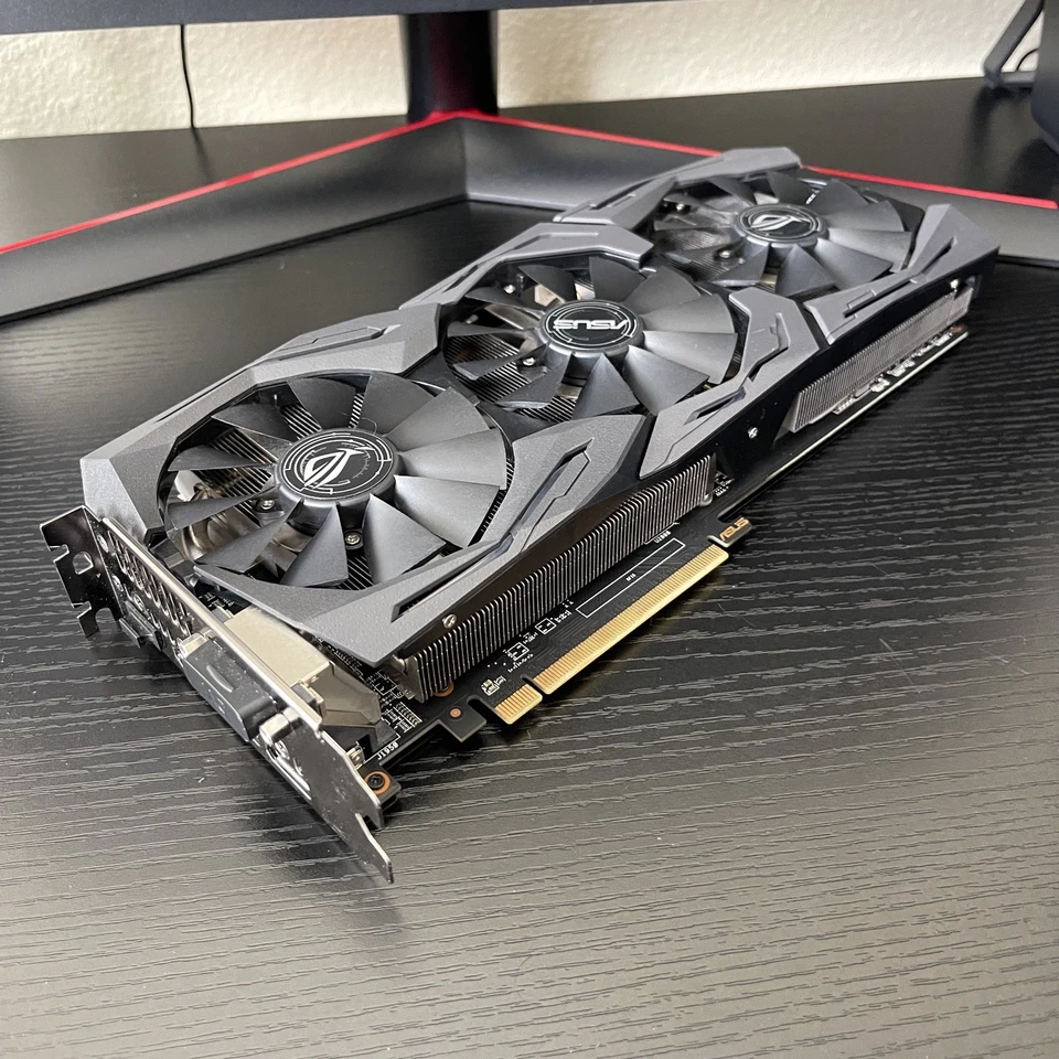 ASUS ROG Strix Radeon RX 480 8GB GDDR5 Gaming Graphics Card - Fully Working - Image 4 of 4