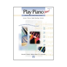 Alfred Alfred's Basic Adult Play Piano Now! Book 1