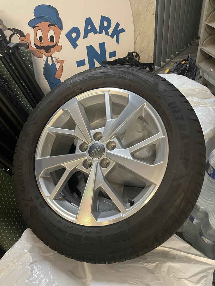 4 Neuwertige Original Audi MS Reifen Mit Alu Felgen, 235/55R18… - Bild 3 von 3