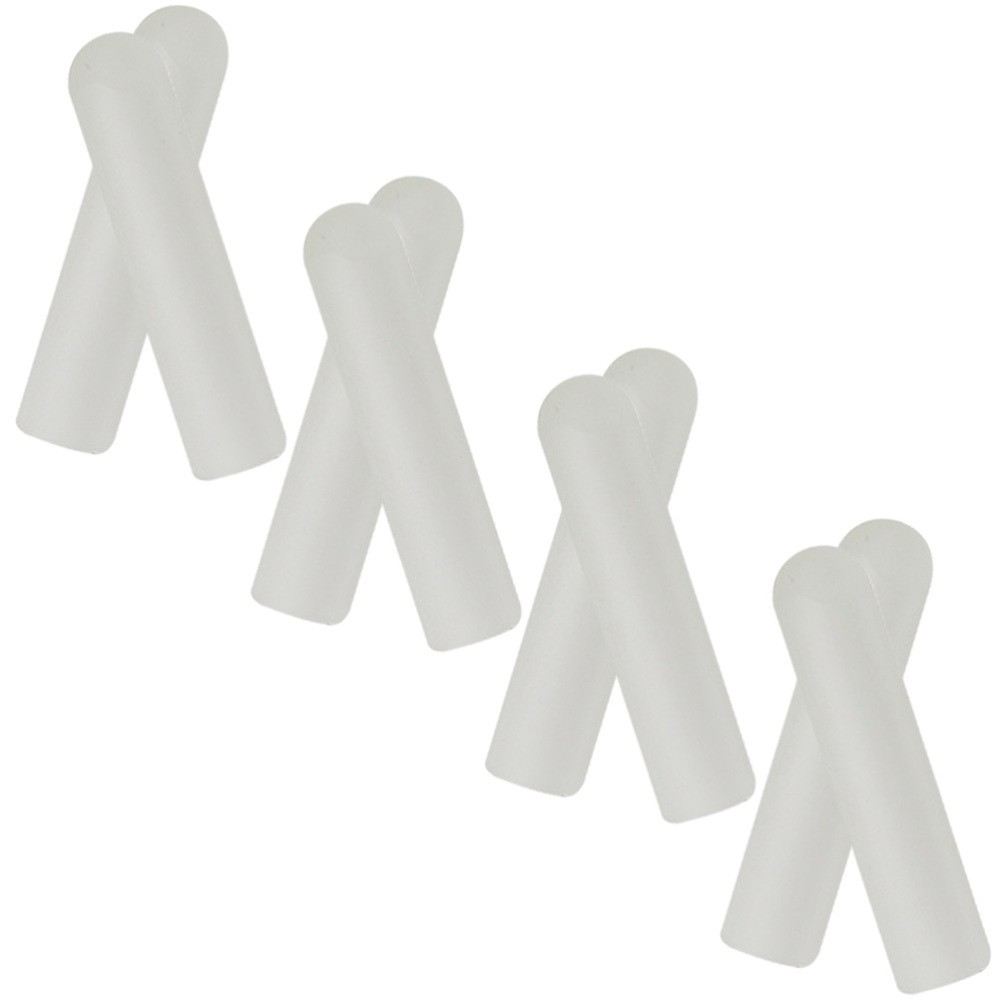 APL 8 Pezzi Laccio Testa Terminali Plastica Punte Sposa Bambino Sport Fissaggio Copertura