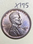 1916-S LINCOLN WHEAT CENT, coin #X175