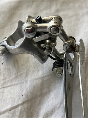 Dérailleur Vélo Campagnolo Record Vintage - Modèle Frontal - Vélo Course