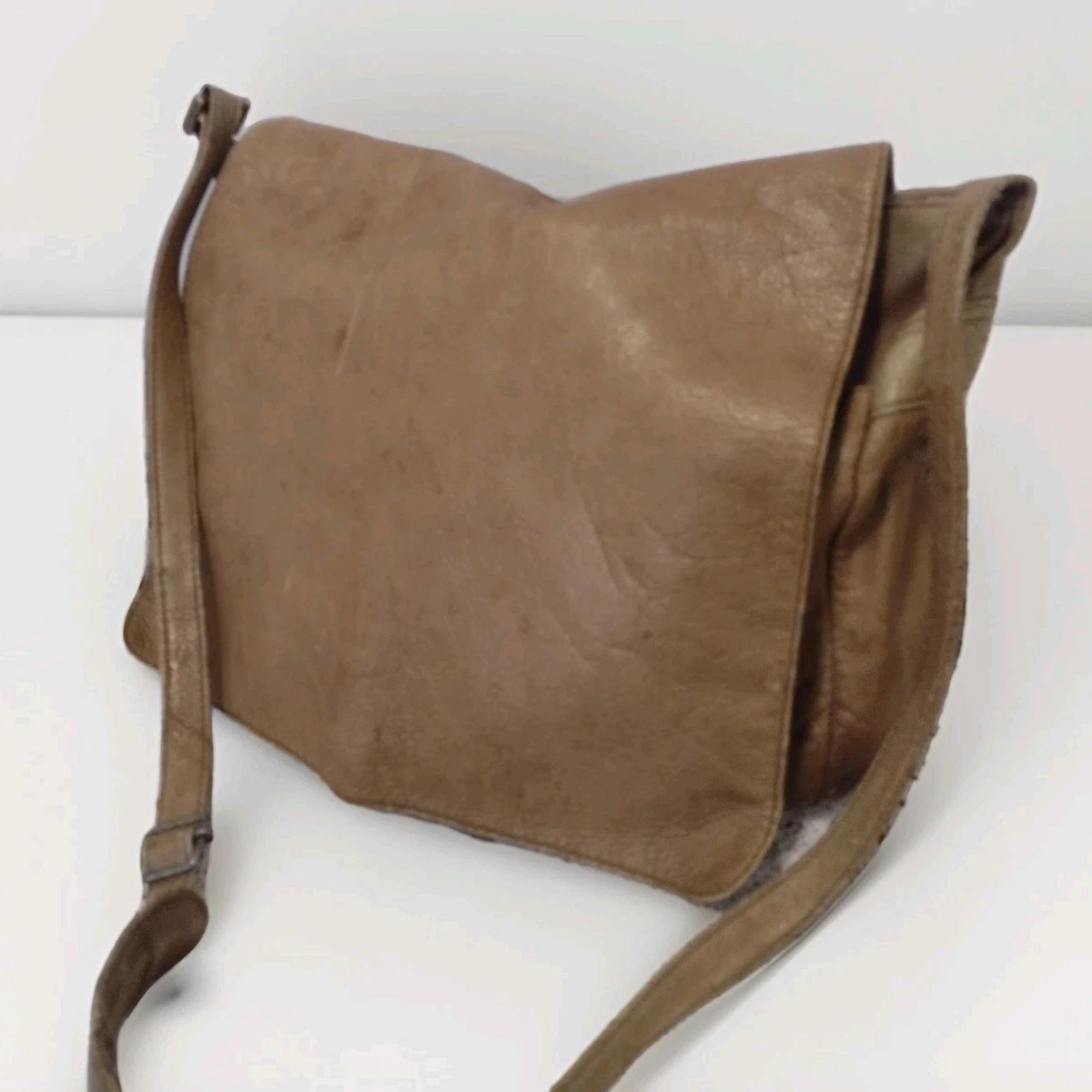 Messenger & Cross Body Brown 1980s Vintage Bags, Handbags & Cases