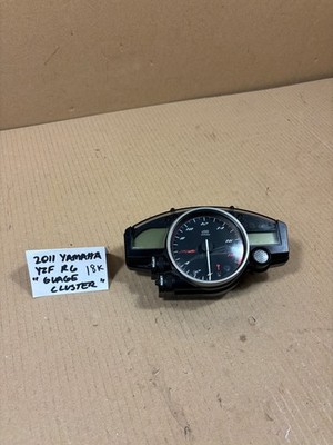 11 YAMAHA YZFR6 YZF-R6 METRIC SPEEDOMETER GAUGE CLUSTER TACH 18K