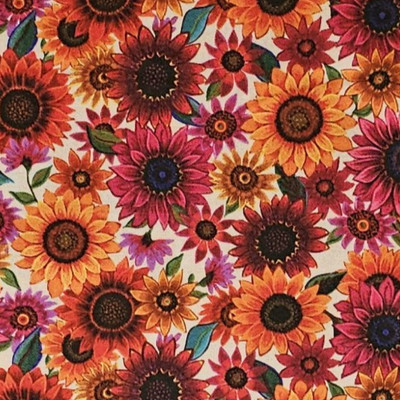 Sunflowers Sunflower Fabric ELIZABETHs STUDIO Quilters Cotton BY THE YARD BTY