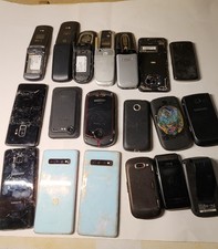 19 Cell Phone Lot Smartphones Flip Phones Untested For Parts Repair