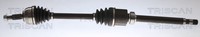 Antriebswelle Triscan 8540 25726 FüR Renault Captur 1 Tce J5AU 120 130 J5NJ J5NE