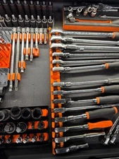 3/8 3d Printed Magnetic Modular Ratchet Organizers (BLACK)