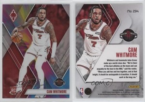 2023-24 Panini Phoenix Rookies Color Burst Cam Whitmore #294 Rookie RC