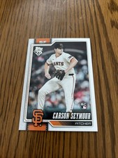 Carson Seymour Rookie 2026 Topps Series 1 Baseball Card 112 San Francisco Giants