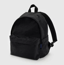 Baggu Medium Nylon Backpack Black NEW 14x12