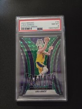 2024-25 Panini Mosaic - Elevate Luka Dončić #16 Green Mosaic Prizm