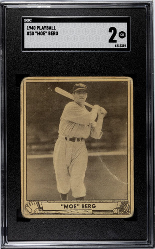 1940 Moe Berg #30