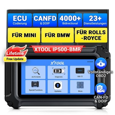 2026 XTOOL IP500 für BMW/MiNi/RR Vollsystem-Diagnosegerät OBD2-Scanner Aktivtest