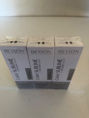 3 NEW REVLON COLOR SUBLIME BY REVLONISSIMO 8 LIGHT BLONDE