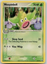 Weepinbell Uncommon EX Legend Maker 47/92 MP on eBay