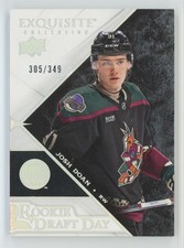 2024-25 UD Exquisite Collection Rookie Draft Day Josh Doan RC 305/349 #RDD-JD