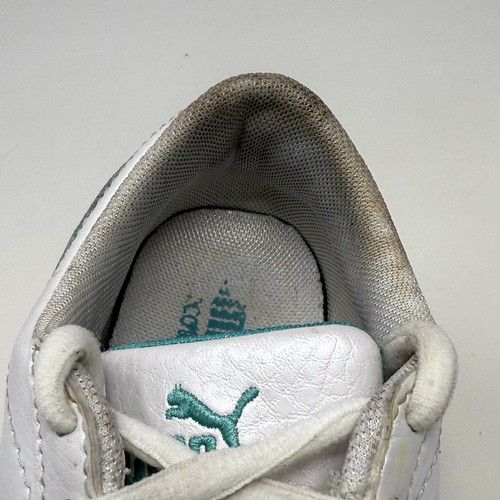 Scarpe Puma Janine donna 6 sneakers danza cheerleading pelle turchese bianco - Foto 12 di 17