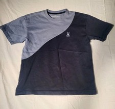 Psycho Bunny Shirt Boys Youth Size 14 / 16 Large Black Gray Pima Relaxed