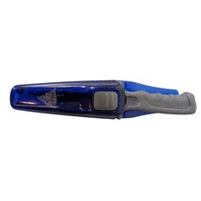 Deep See Diving Knife with Blue Sheath  Leg Holster Scuba Made in Taiwan
