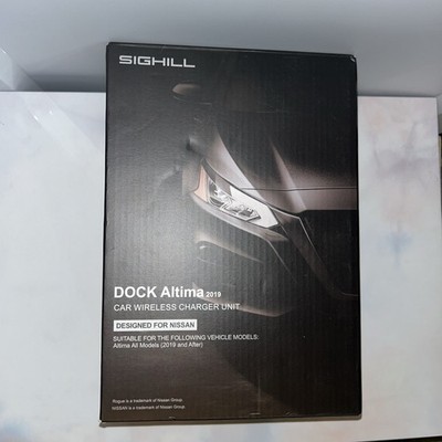 SIGHILL Wireless Car Phone Charger Nissan Altima for 2019 & After NEW          