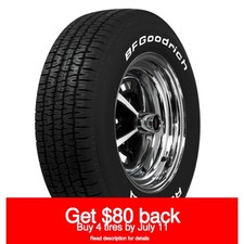 Bfgoodrich Radial Ta P25560r15 102s Rwl Quantity Of 4