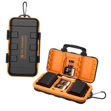 Camera Battery SD Card Holder for For 2 Battery 4 SD 2 CF 6 Micro SD TF