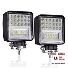4 Inch 16W LED Work Lights for Truck Tractor - 1V4V - 2 LED Pods