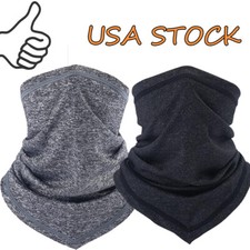 Summer Cycling Neck Gaiter Cool Face Mask Ice Silk UV Protection Scarf Bandana