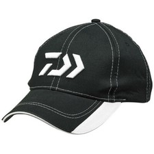 Daiwa Black/White Fishing Cap