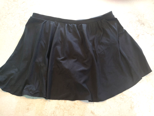 Longitude Swim Skirt Brief Women’s Black Lined Swimsuit Bottom 14/16 - Picture 5 of 5