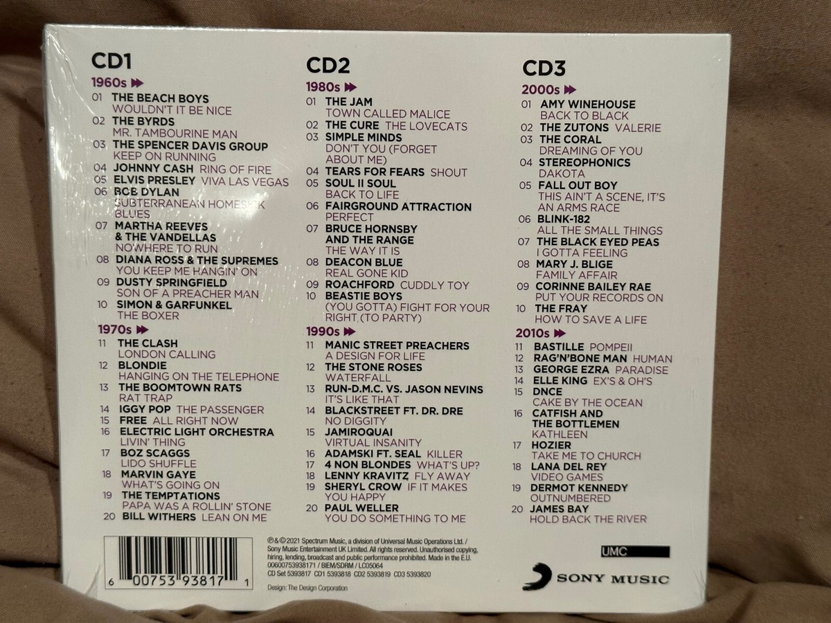 Absolute Radio Presents: Through the Decades by Various (CD, 2021