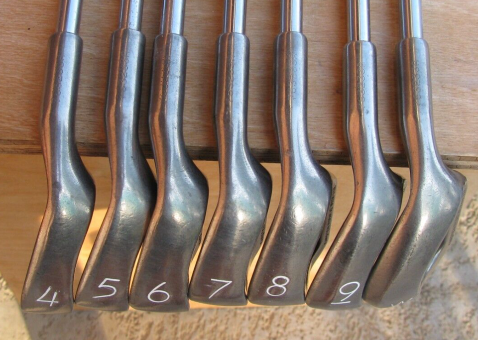 PING EYE 2 +no+ IRONS 4PW IRON SET STIFF FLEX KT STEEL SHAFT ORANGE