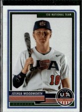 2023 Panini USA Baseball Stars & Stripes #40 Joshua Woodworth