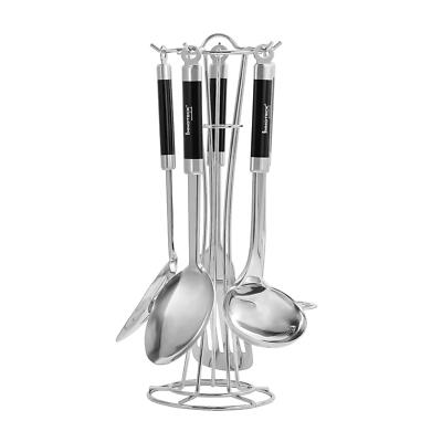 Innoteck Essentials 5-teiliges Kochutensilien-Set mit Drahthalter