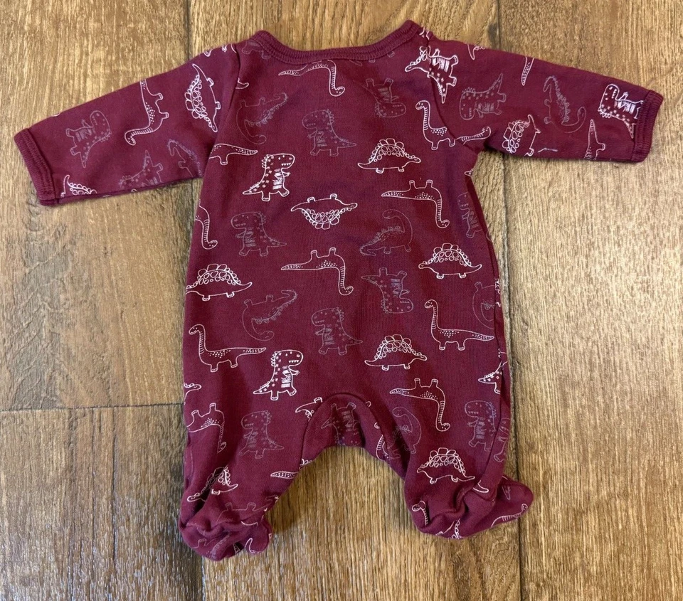 Wonder Nation Bebé Dormitorio Niño Prematuro Dinosaurio Conjunto Muñeca Renacida Ropa Dinos Foto 2 de 4