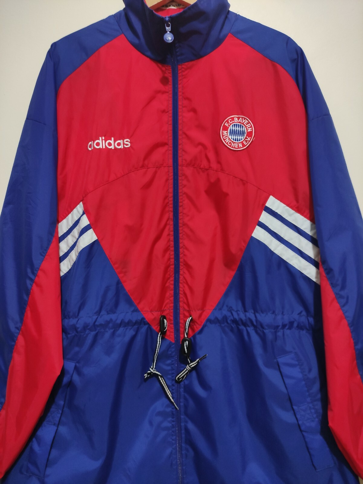 Bayern Munich Rain Coat Vintage Adidas 