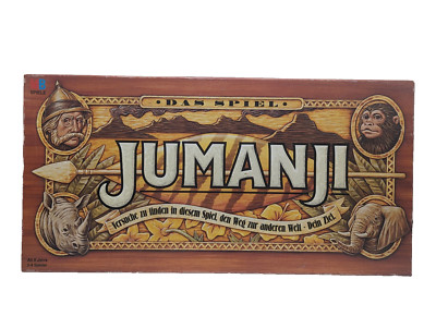 Jumanji Das Spiel MB Spiele Brettspiel 100% komplett Vintage Spiel