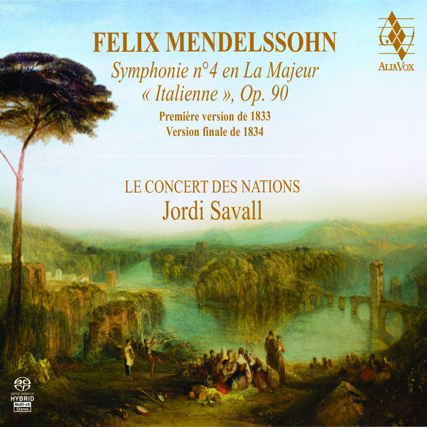 Felix Mendelsso Felix Mendelssohn: Symphonie No. 4 in La Majeur, 'Italienne (CD)
