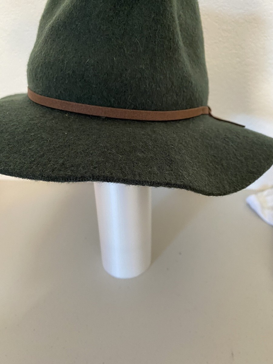Brixton womens hat OS Valley Fedora Moss. runs small new  display picture 2
