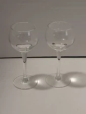 Vintage Crystal Minimalist Cordial Glasses